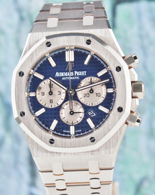 (image for) UNPOLISHED LIKE NEW AP ROYAL OAK CHRONOGRAPH / BLUE DIAL / 26331OR.OO.1220OR.01